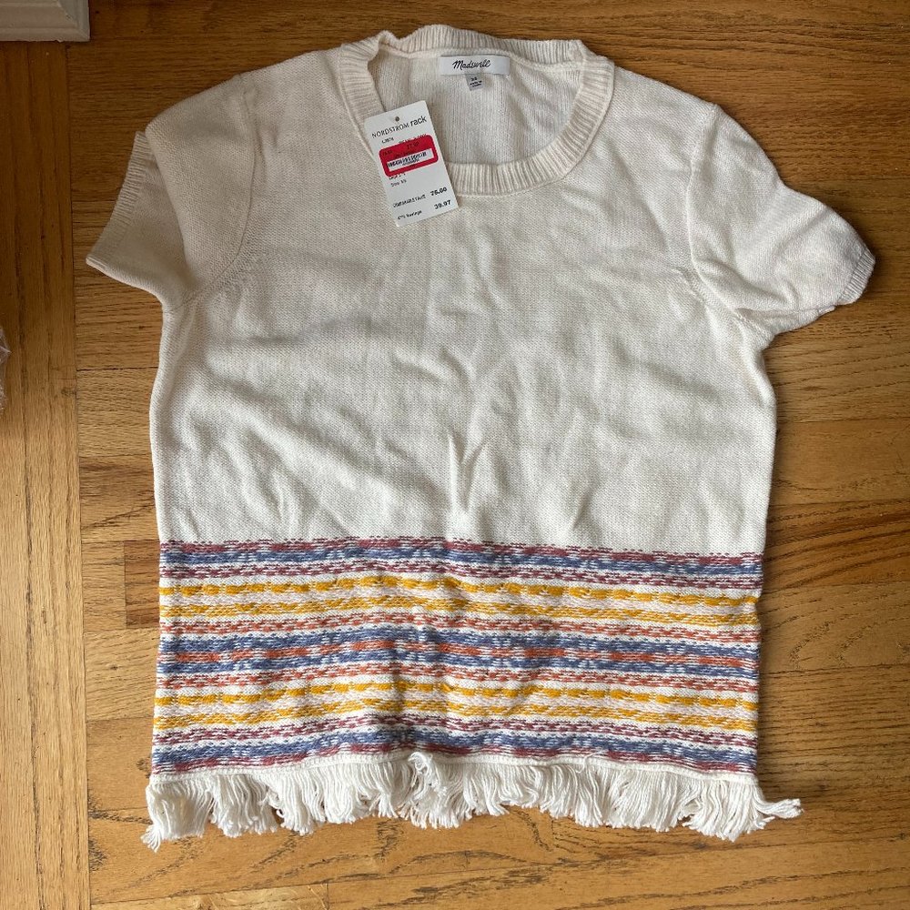 Madewell Short Sleeve Knit Top